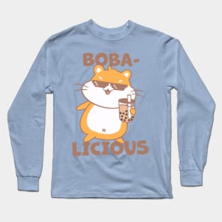 Bobalicious Hamster_Brown Long Sleeve T-Shirt